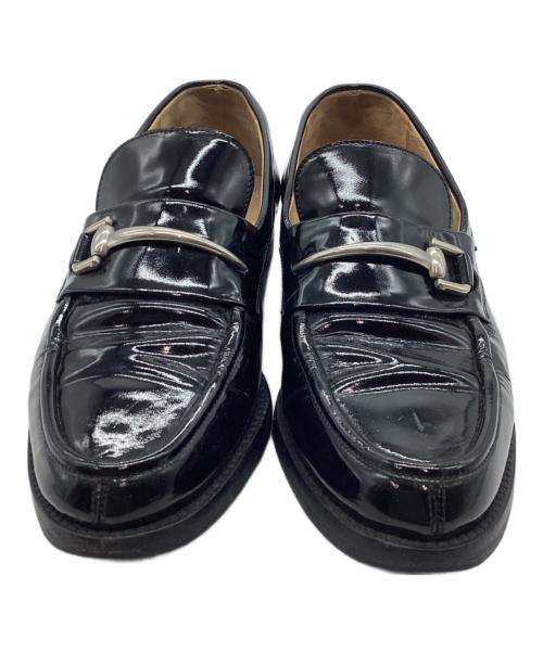 GUCCI（グッチ）GUCCI (グッチ) ビットローファー ブラック サイズ:24の古着・服飾アイテム