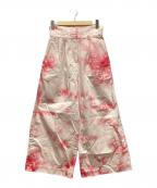 ETRE TOKYOエトレトウキョウ）の古着「タイダイハイウエストパンツ」｜ピンク