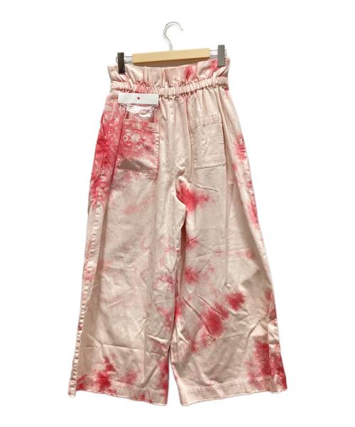 ETRE TOKYO（エトレトウキョウ）ETRE TOKYO (エトレトウキョウ) タイダイハイウエストパンツ ピンク サイズ:M 未使用品の古着・服飾アイテム
