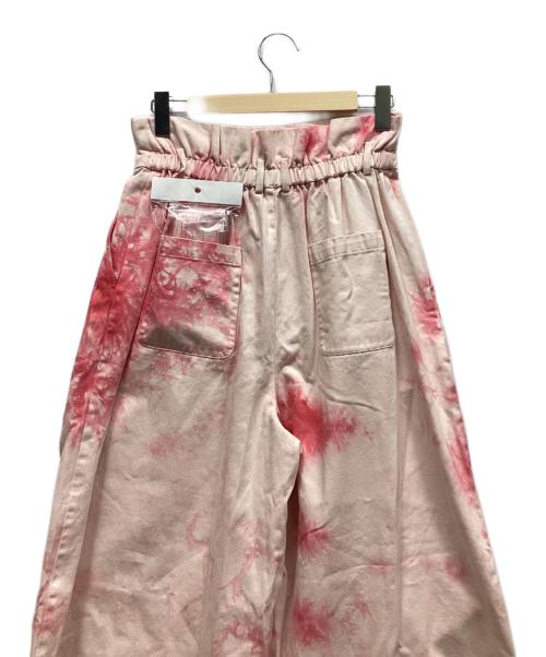 ETRE TOKYO（エトレトウキョウ）ETRE TOKYO (エトレトウキョウ) タイダイハイウエストパンツ ピンク サイズ:M 未使用品の古着・服飾アイテム