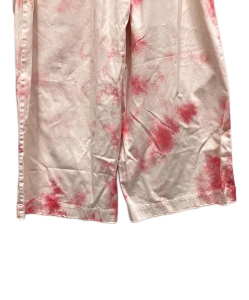 ETRE TOKYO（エトレトウキョウ）ETRE TOKYO (エトレトウキョウ) タイダイハイウエストパンツ ピンク サイズ:M 未使用品の古着・服飾アイテム