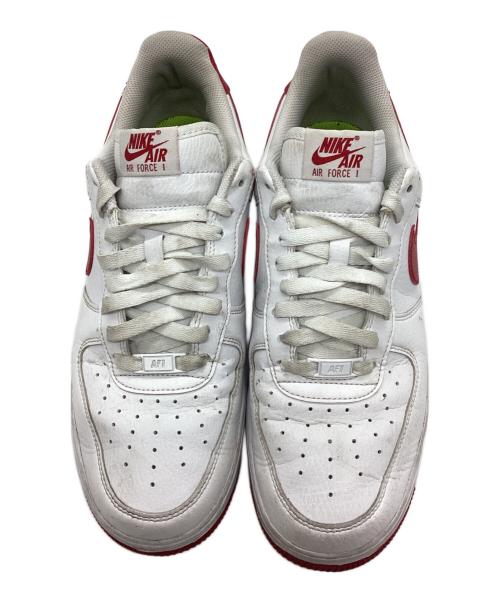 NIKE（ナイキ）NIKE (ナイキ) スニーカー ホワイト×レッド サイズ:27.5の古着・服飾アイテム