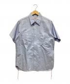 SUGAR CANEシュガーケーン）の古着「半袖シャツ」｜ライトブルー