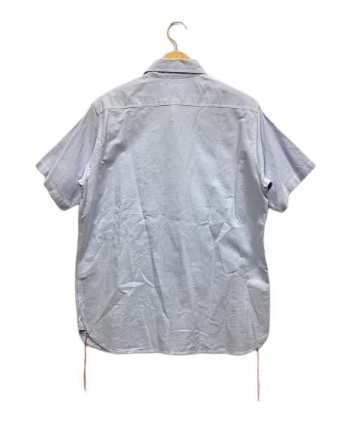 SUGAR CANE（シュガーケーン）SUGAR CANE (シュガーケーン) 半袖シャツ ライトブルー サイズ:Mの古着・服飾アイテム