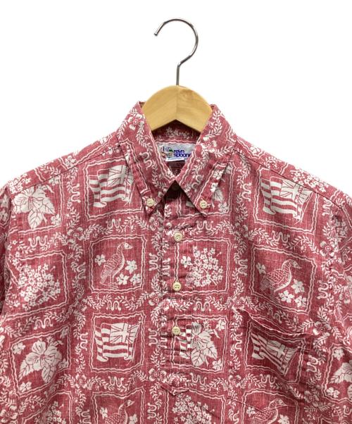 reyn spooner（レイン スプナー）reyn spooner (レイン スプナー) アロハシャツ レッド サイズ:XSの古着・服飾アイテム