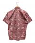 reyn spooner (レイン スプナー) アロハシャツ レッド サイズ:XS：2500円