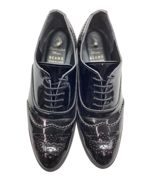 BEAMS（ビームス）BEAMS (ビームス) ウィングチップシューズ ブラック サイズ:25の古着・服飾アイテム