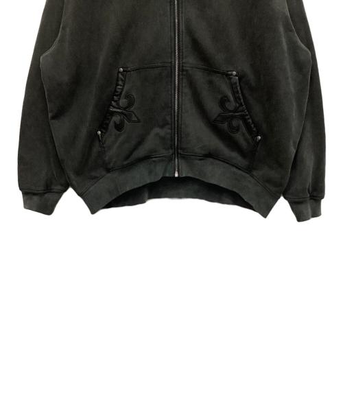 SUPPLIER（サプライヤー）SUPPLIER (サプライヤー) ジップパーカー ブラック サイズ:Lの古着・服飾アイテム