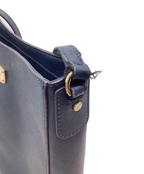 MICHAEL KORS（マイケル・コース）MICHAEL KORS (マイケルコース) ショルダーバッグ ネイビーの古着・服飾アイテム