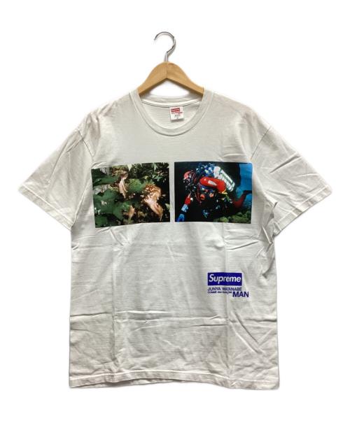 SUPREME（シュプリーム）SUPREME (シュプリーム) JUNYA WATANABE MAN (ジュンヤワタナベマン) Tシャツ ホワイト サイズ:Mの古着・服飾アイテム
