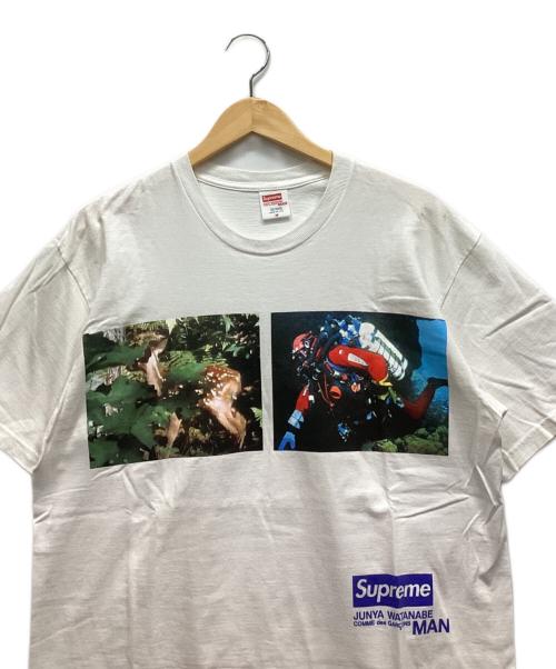 SUPREME（シュプリーム）SUPREME (シュプリーム) JUNYA WATANABE MAN (ジュンヤワタナベマン) Tシャツ ホワイト サイズ:Mの古着・服飾アイテム