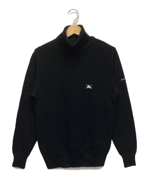 BURBERRY GOLF（バーバリーゴルフ）BURBERRY GOLF (バーバリーゴルフ) ニット ブラック サイズ:Mの古着・服飾アイテム