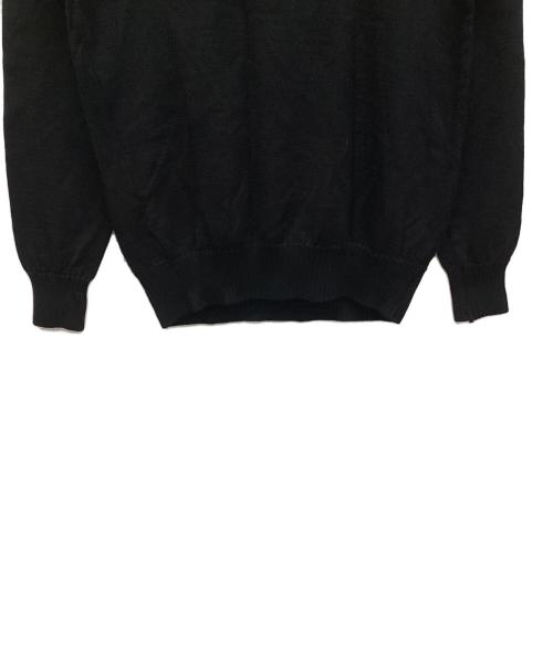 BURBERRY GOLF（バーバリーゴルフ）BURBERRY GOLF (バーバリーゴルフ) ニット ブラック サイズ:Mの古着・服飾アイテム