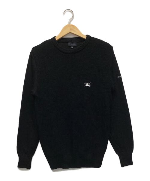 BURBERRY GOLF（バーバリーゴルフ）BURBERRY GOLF (バーバリーゴルフ) ニット ブラック サイズ:Mの古着・服飾アイテム
