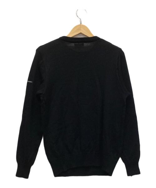 BURBERRY GOLF（バーバリーゴルフ）BURBERRY GOLF (バーバリーゴルフ) ニット ブラック サイズ:Mの古着・服飾アイテム