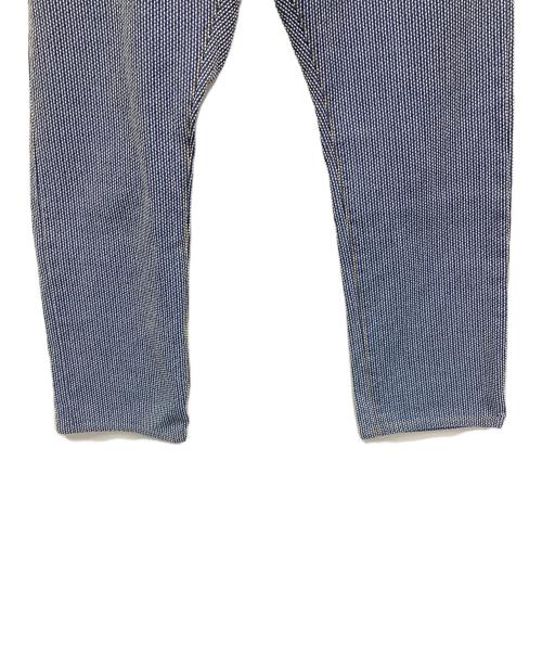 go slow caravan（ゴースローキャラバン）go slow caravan (ゴースローキャラバン) 刺し子デニムロールアップパンツ インディゴ サイズ:L 未使用品の古着・服飾アイテム