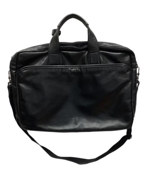 LUGGAGE LABEL（ラゲッジ レーベル）LUGGAGE LABEL (ラゲッジ レーベル) 2WAYブリーフケース ブラックの古着・服飾アイテム