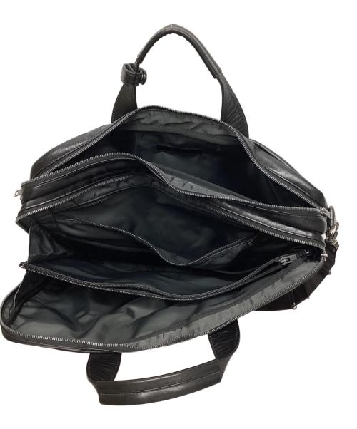 LUGGAGE LABEL（ラゲッジ レーベル）LUGGAGE LABEL (ラゲッジ レーベル) 2WAYブリーフケース ブラックの古着・服飾アイテム