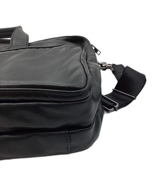 LUGGAGE LABEL（ラゲッジ レーベル）LUGGAGE LABEL (ラゲッジ レーベル) 2WAYブリーフケース ブラックの古着・服飾アイテム