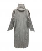 PLEATS PLEASEプリーツプリーズ）の古着「ワンピース」｜グレー
