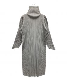 PLEATS PLEASE（プリーツプリーズ）の古着「ワンピース」｜グレー