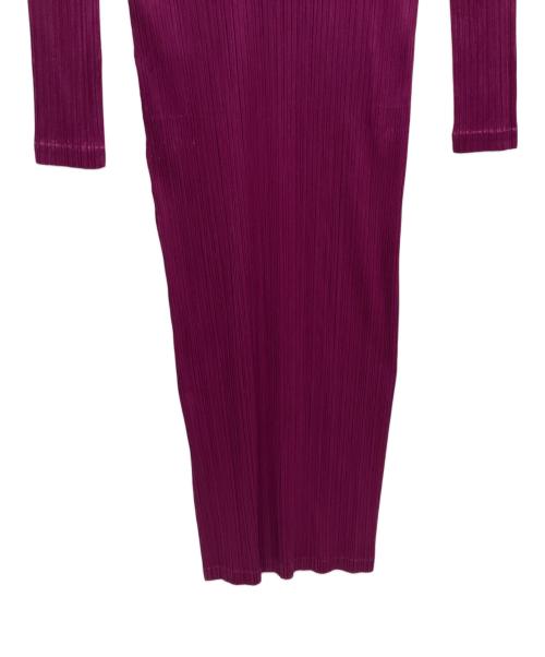 PLEATS PLEASE（プリーツプリーズ）PLEATS PLEASE (プリーツプリーズ) ワンピース パープル サイズ:3の古着・服飾アイテム