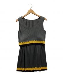 PLEATS PLEASE（プリーツプリーズ）の古着「セットアップ」｜グレー