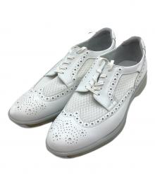 asics（アシックス）の古着「走れるウィングチップ」｜ホワイト