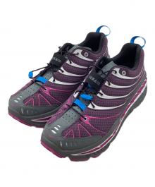 HOKAONEONE（ホカオネオネ）の古着「スニーカー」｜パープル×グレー