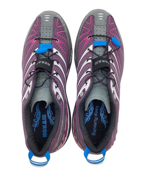HOKAONEONE（ホカオネオネ）HOKAONEONE (ホカオネオネ) スニーカー パープル×グレー サイズ:29の古着・服飾アイテム