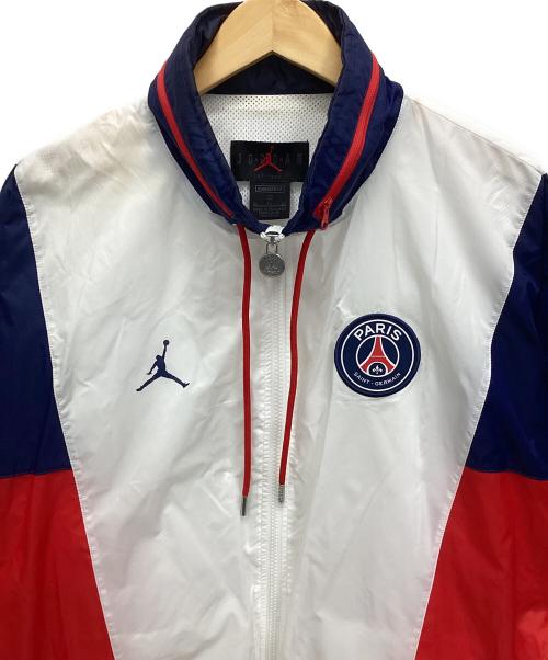 NIKE（ナイキ）NIKE (ナイキ) Paris Saint-Germain (パリサンジェルマン) トラックジャケット ホワイト×レッド サイズ:XLの古着・服飾アイテム