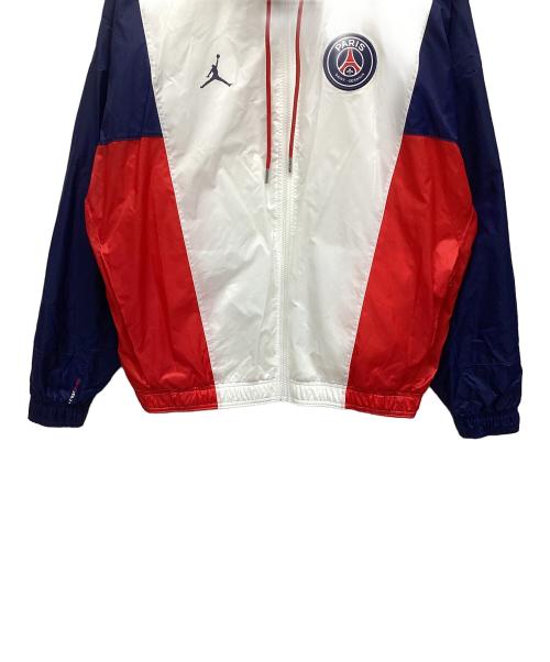 NIKE（ナイキ）NIKE (ナイキ) Paris Saint-Germain (パリサンジェルマン) トラックジャケット ホワイト×レッド サイズ:XLの古着・服飾アイテム