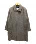 MACKINTOSH PHILOSOPHY（マッキントッシュ フィロソフィー）の古着「比翼コート」｜グレー