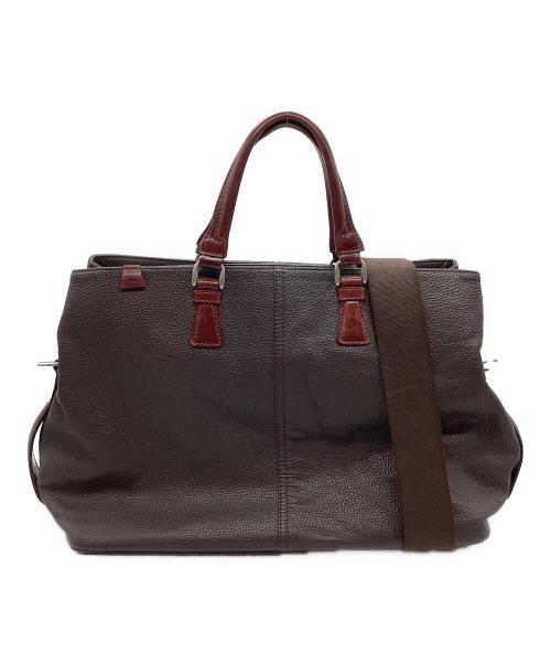 FIVEWOODS（ファイブウッズ）FIVEWOODS (ファイブウッズ) 2WAYバッグ ブラウンの古着・服飾アイテム