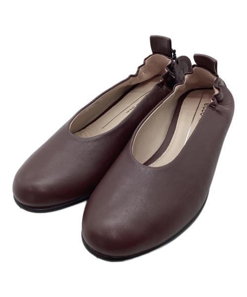 ECCO（エコー）ECCO (エコー) パンプス ブラウン サイズ:22.5の古着・服飾アイテム