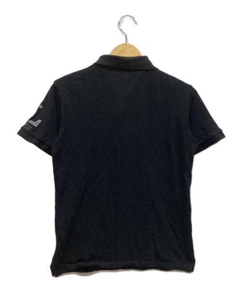 BURBERRY BLACK LABEL（バーバリーブラックレーベル）BURBERRY BLACK LABEL (バーバリーブラックレーベル) ポロシャツ ブラック サイズ:2の古着・服飾アイテム