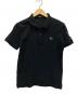 BURBERRY BLACK LABEL（バーバリーブラックレーベル）の古着「ポロシャツ」｜ブラック