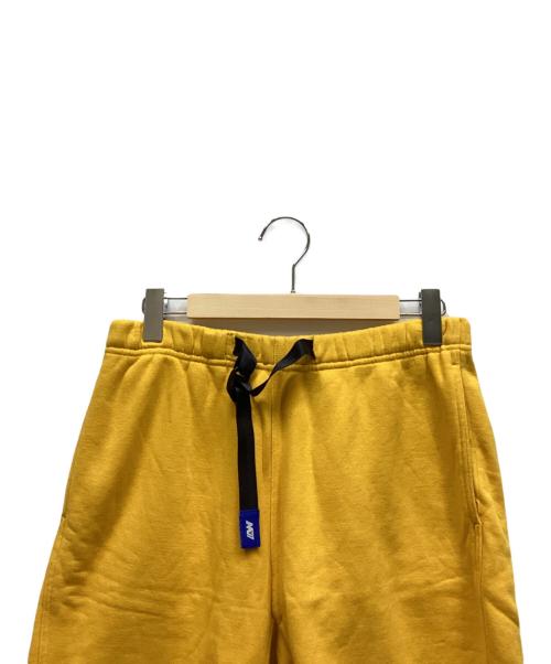 GRAMICCI（グラミチ）GRAMICCI (グラミチ) BEAMS (ビームス) LOOPWHEELER (ループウィラー) スウェットハーフパンツ イエロー サイズ:Lの古着・服飾アイテム