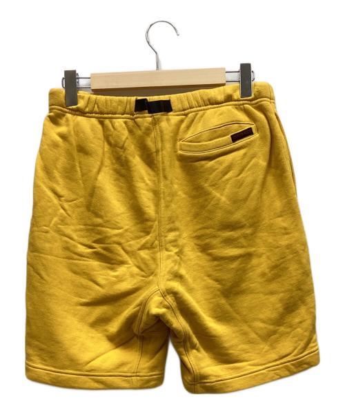 GRAMICCI（グラミチ）GRAMICCI (グラミチ) BEAMS (ビームス) LOOPWHEELER (ループウィラー) スウェットハーフパンツ イエロー サイズ:Lの古着・服飾アイテム