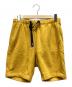 GRAMICCI（グラミチ）の古着「スウェットハーフパンツ」｜イエロー