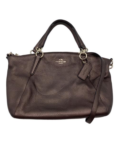 COACH（コーチ）COACH (コーチ) 2WAYバッグ ブラウンの古着・服飾アイテム