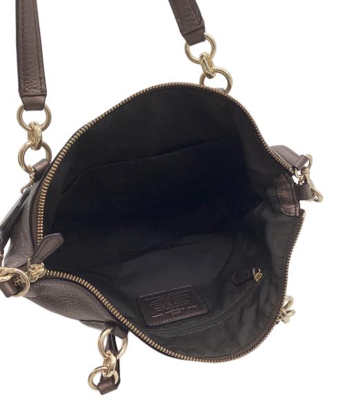 COACH（コーチ）COACH (コーチ) 2WAYバッグ ブラウンの古着・服飾アイテム