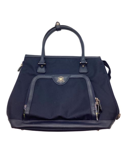 Kinloch Anderson（キンロックアンダーソン）Kinloch Anderson (キンロックアンダーソン) 2WAYバッグ ネイビーの古着・服飾アイテム