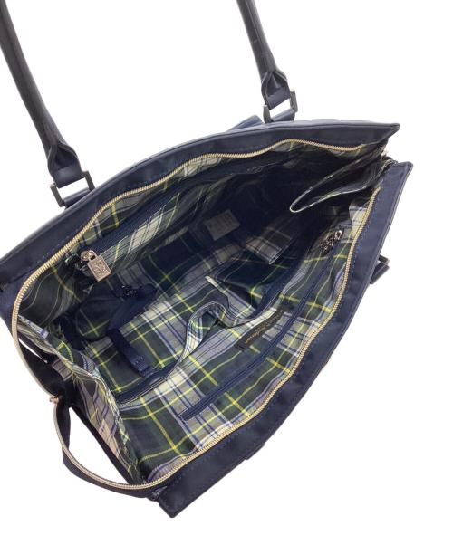 Kinloch Anderson（キンロックアンダーソン）Kinloch Anderson (キンロックアンダーソン) 2WAYバッグ ネイビーの古着・服飾アイテム