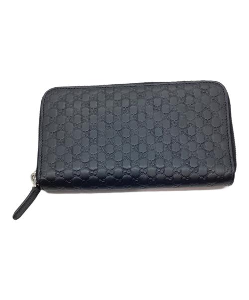 GUCCI（グッチ）GUCCI (グッチ) 長財布 ブラックの古着・服飾アイテム