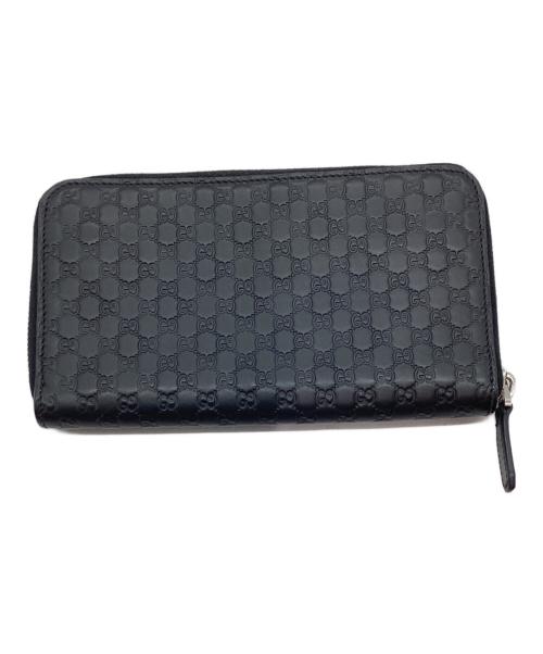 GUCCI（グッチ）GUCCI (グッチ) 長財布 ブラックの古着・服飾アイテム