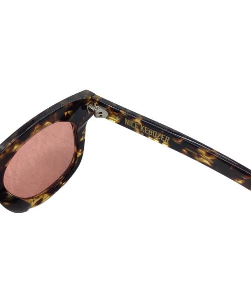 KEBOZ（ケボズ）KEBOZ (ケボズ) サングラス ブラウンの古着・服飾アイテム