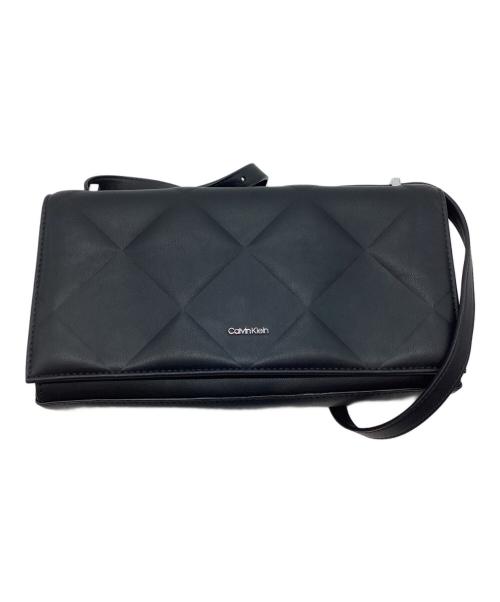 Calvin Klein（カルバンクライン）Calvin Klein (カルバンクライン) ショルダーバッグ ブラック 未使用品の古着・服飾アイテム