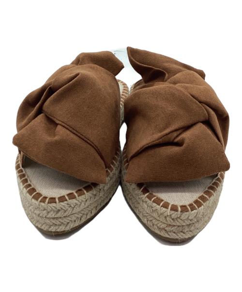 FREAK'S STORE（フリークスストア）FREAK'S STORE (フリークストア) サンダル ブラウン サイズ:36 未使用品の古着・服飾アイテム