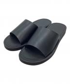 green label relaxingグリーンレーベルリラクシング）の古着「サンダル」｜ブラック